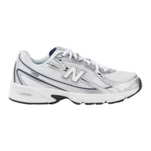 New Balance 740 White Silver Navy